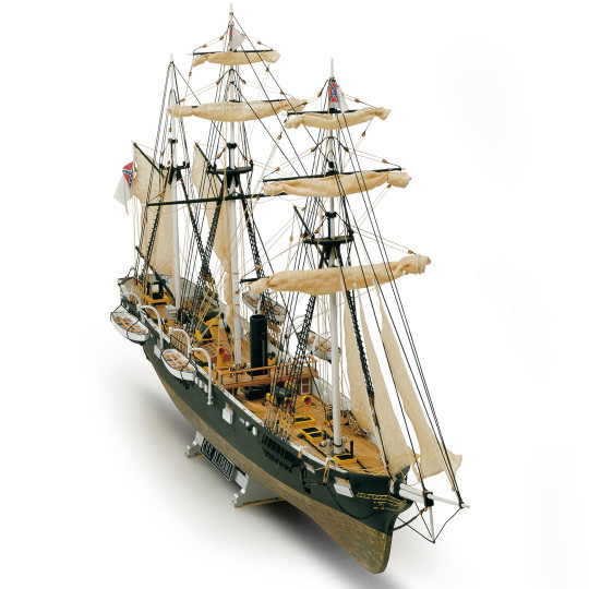 CSS Alabama 1/120 static boat