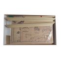 Easy mechanical 3D puzzle for model in chateau wooden Easy mechanical 3D puzzle for model in chateau wooden