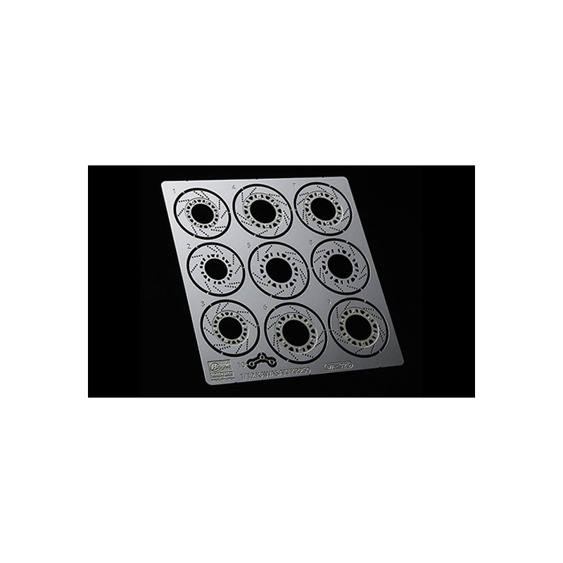 Plastic motorcycle model Set of photo-cuts KR250 | Scientific-MHD