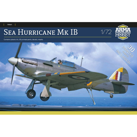 Plastic model aircraft Sea Hurricane Mk Ib 1:72 Plastic model aircraft Sea...