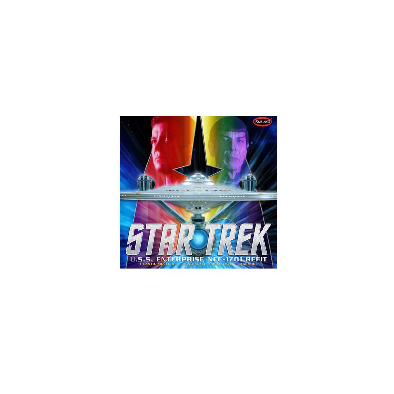 Star Trek USS Enterprise 1/350 plastic science fiction model. | Scientific-MHD