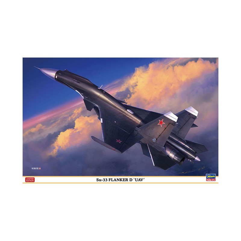 SU-33 plastic plane model Flanker D 1/72 | Scientific-MHD