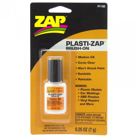 Plasti zap / brush plati glue - 7 grams Plasti zap / brush plati...