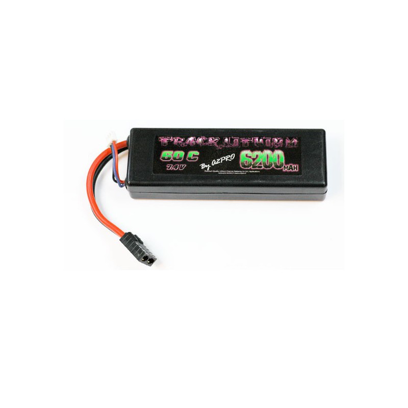 Lipo acclaim for radio -controlled device accused lipo track lithium 6200mah 60c 7.4v traxxas | Scientific-MHD
