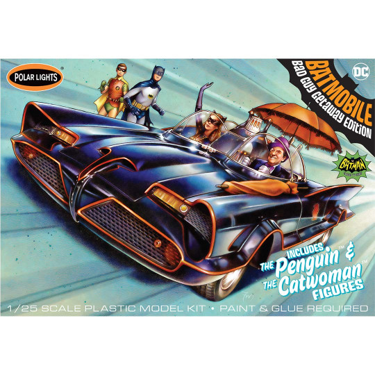 Plastic Model TV Series - BATMOBILE Villains Escape Edition 1:25 Plastic Model TV Series -...