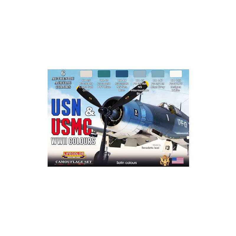 USN and USMC WWII Colors acrylic paint | Scientific-MHD