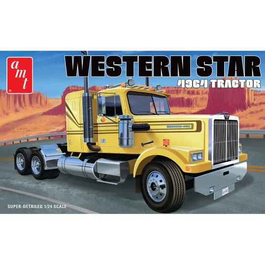 Plastic Model Truck WESTERN...