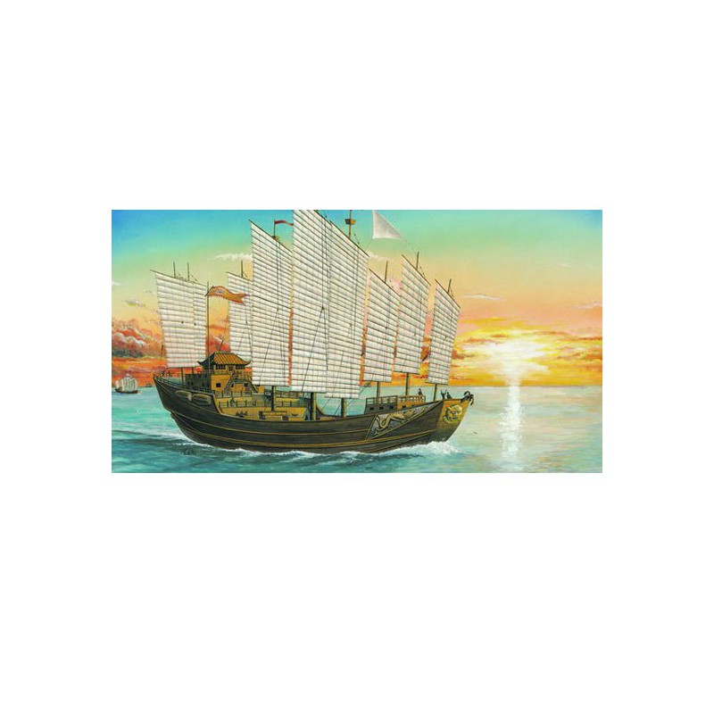 Plastic boat model 1/72 Chinese junk | Scientific-MHD