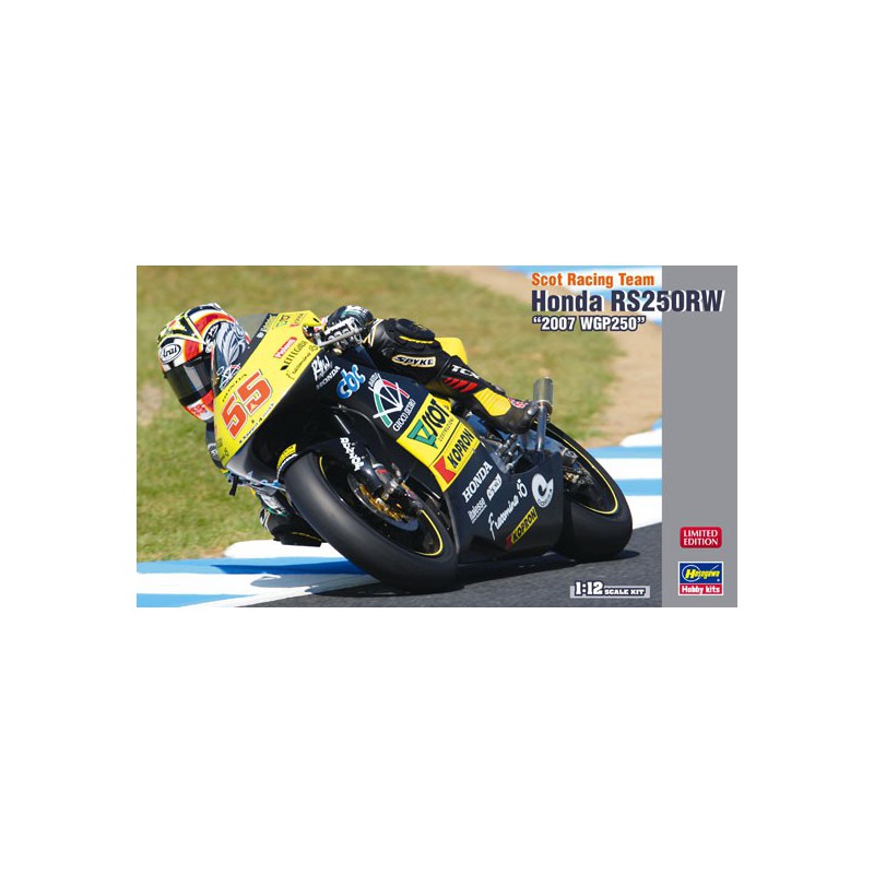 Honda RS250RW 1/12 plastic motorcycle model | Scientific-MHD