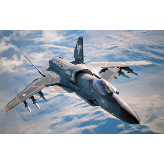 Model plastic airplane...