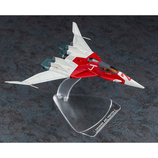 Plastic model of the TV series "Crusher Joe" Fighter 2 with 1:72 Alfin figure Plastic model of the TV...