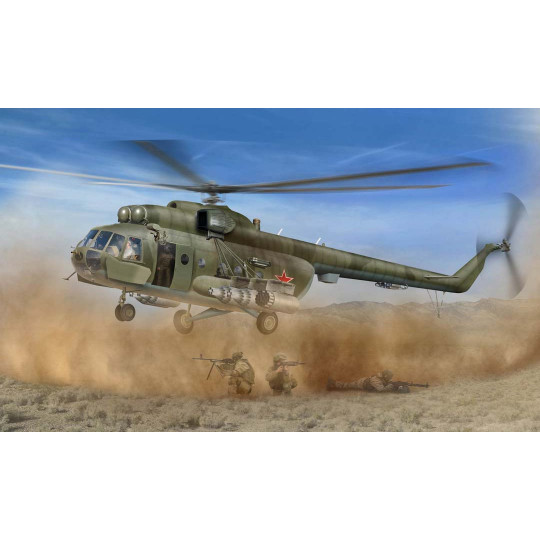 Plastic model of Mi-8 Hip...
