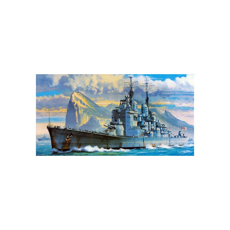 Royal Navyhms Vanguard 1/450 plastic boat model | Scientific-MHD