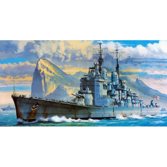 Royal Navyhms Vanguard 1/450 plastic boat model Royal Navyhms Vanguard 1/450 plastic boat model | Scientific-MHD