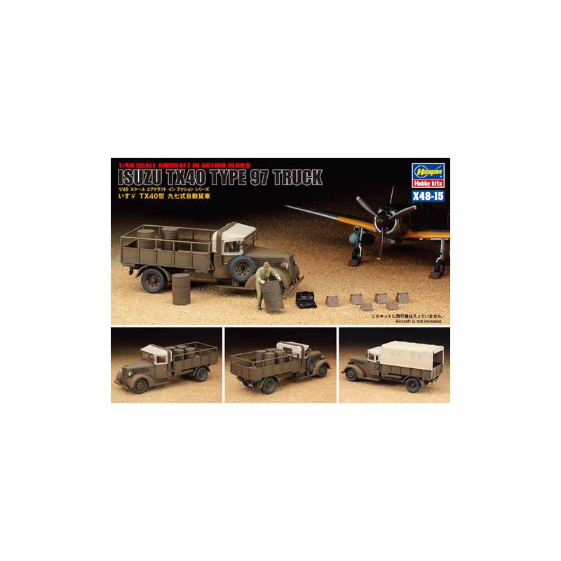 Plastic truck model isuzu tx40 type 97 truck 1/48 | Scientific-MHD