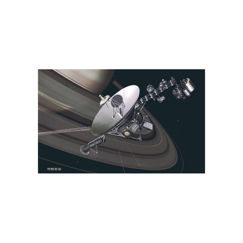 Science fiction model in plastic Space Probe Voyager 1/48 | Scientific-MHD