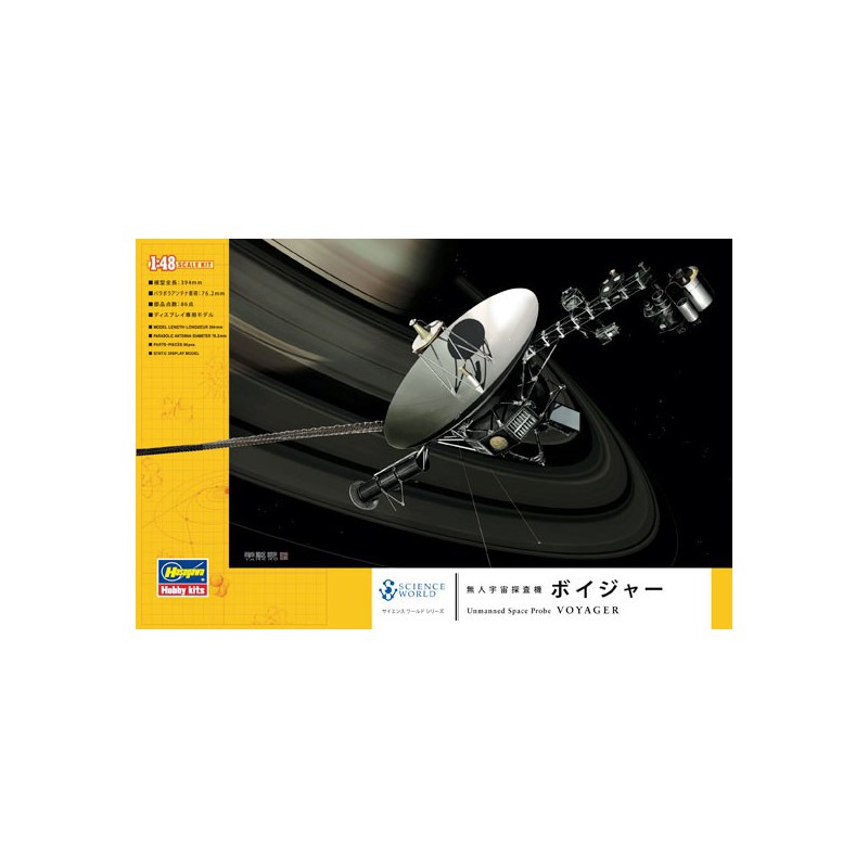 Science fiction model in plastic Space Probe Voyager 1/48 | Scientific-MHD
