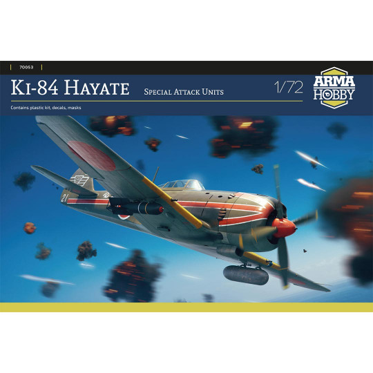 Ki-84 Hayate Special Attack Plastic Model Aircraft 1:72 Ki-84 Hayate Special Attack...