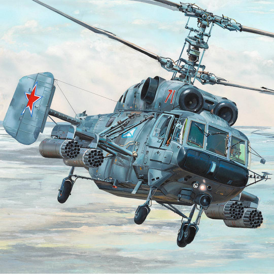 Model of Russian Kamov...