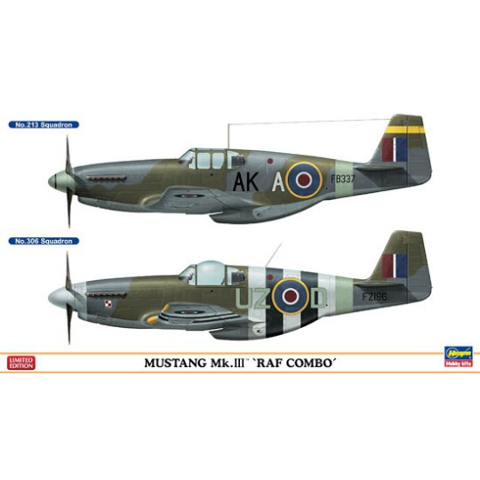 Plastic plane model Combo Mustang MK.III Raf 1/72 Plastic plane model Combo Mustang MK.III Raf 1/72 | Scientific-MHD