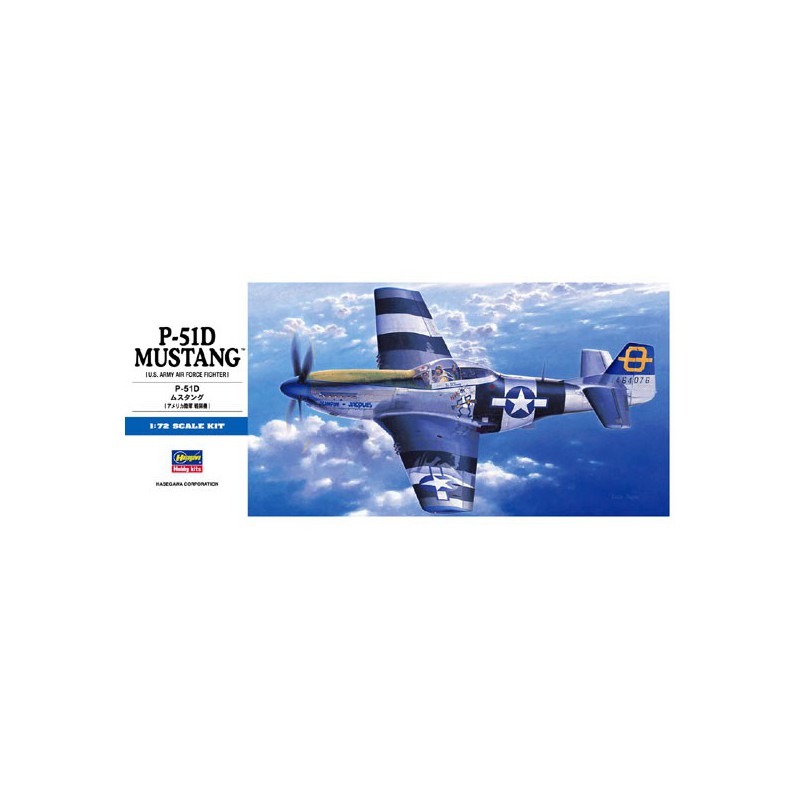P-51D Mustang 1/72 plastic plane model | Scientific-MHD