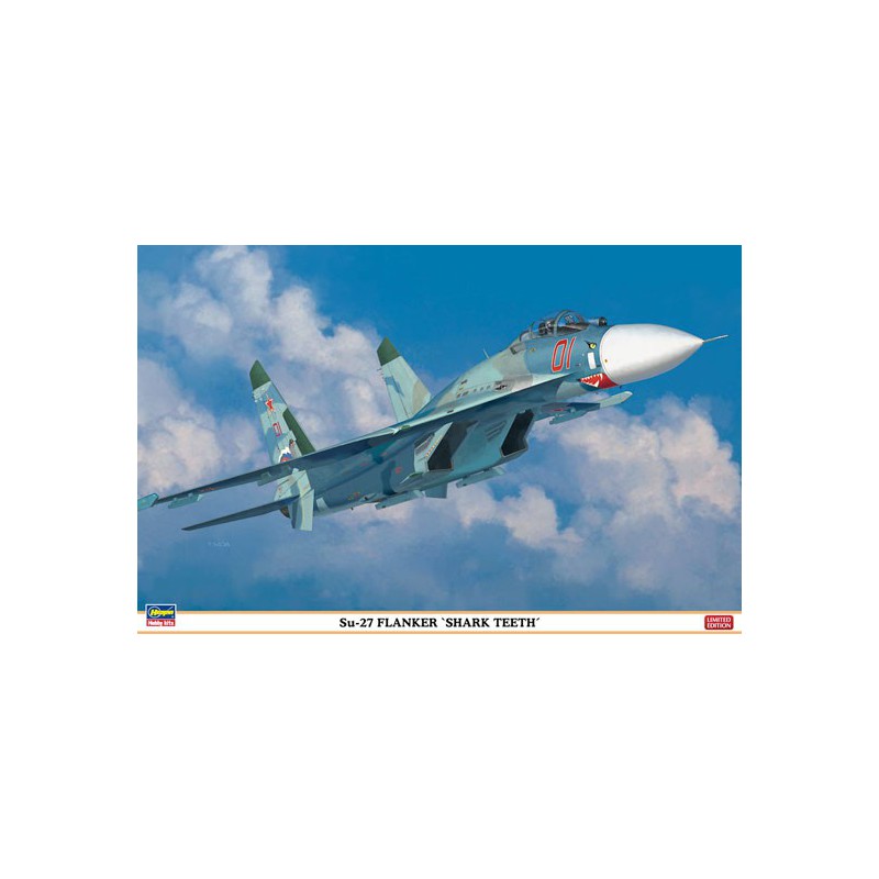 SU-27 plastic plane model "Shark Teeth" 1/72 | Scientific-MHD