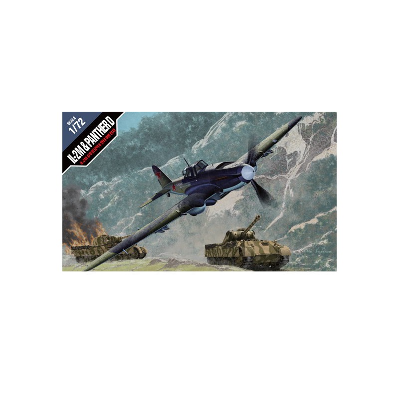 Plastic plane model IL-2M & PANTHER D 1/72 | Scientific-MHD Plastic plane model IL-2M & PANTHER D 1/72 | Scientific-MHD