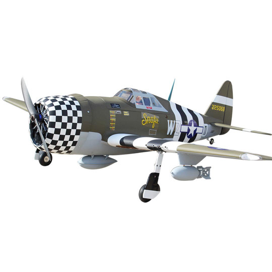 P-47G SNAFU 10-15cc ARF " with electric retractable landing gear" radio controlled thermal aircraft P-47G SNAFU 10-15cc ARF "...