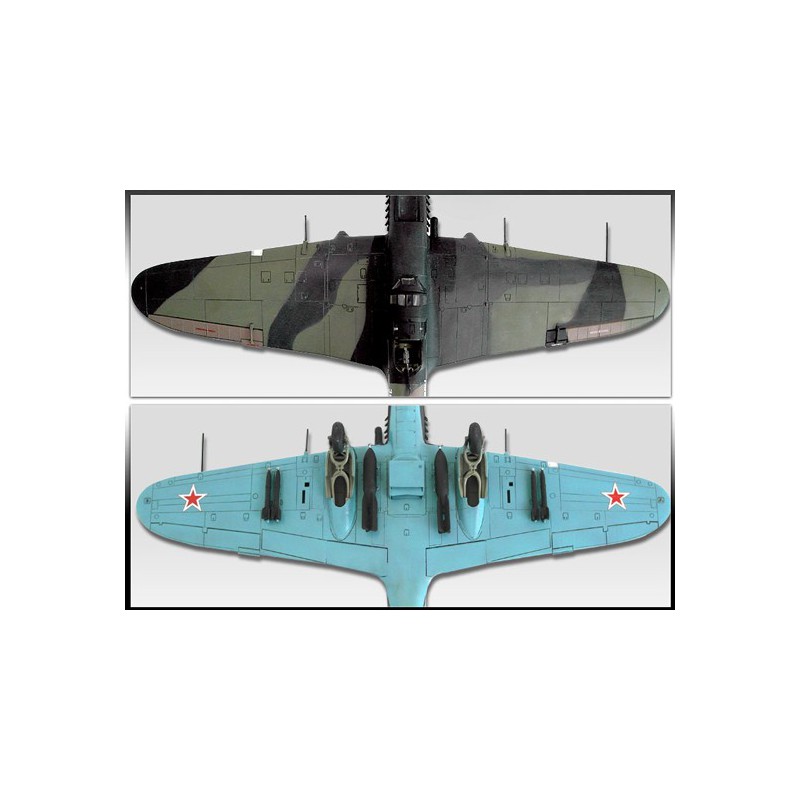 Plastic plane model IL-2M & PANTHER D 1/72 | Scientific-MHD Plastic plane model IL-2M & PANTHER D 1/72 | Scientific-MHD