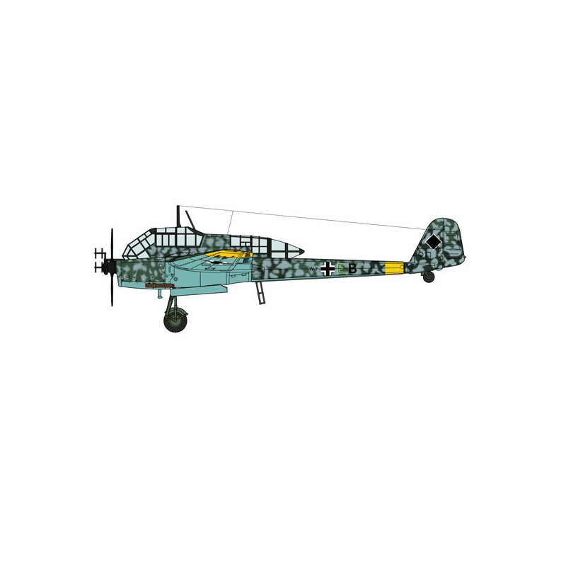 Focke-Wulf FW189A plane plane model | Scientific-MHD