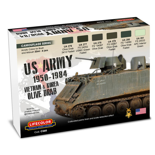 Acrylic Paint Set Olive...