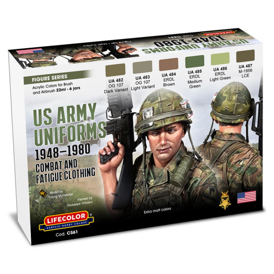 Acrylic Paint Set US Army...