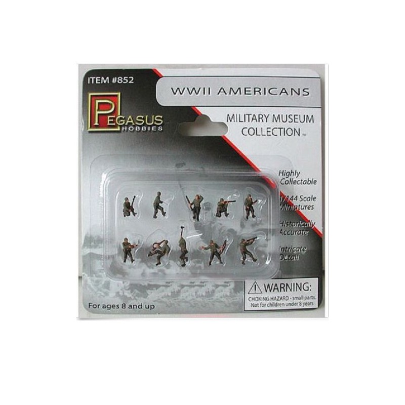 Wwii painted American figurine 1/144 | Scientific-MHD