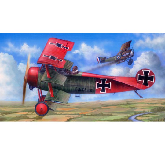 Plastic plastic model Fokker Dr.i 1/24 Plastic plastic model Fokker Dr.i 1/24 | Scientific-MHD