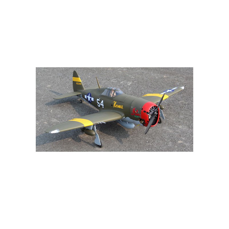 Radio-controlled thermal aircraft P-47 Little Bunny 10cc ARF | Scientific-MHD