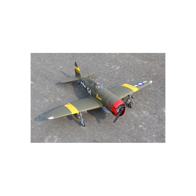 Radio-controlled thermal aircraft P-47 Little Bunny 10cc ARF | Scientific-MHD