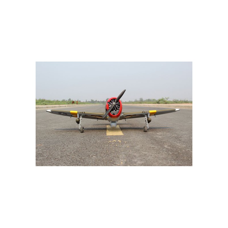 Radio-controlled thermal aircraft P-47 Little Bunny 10cc ARF | Scientific-MHD