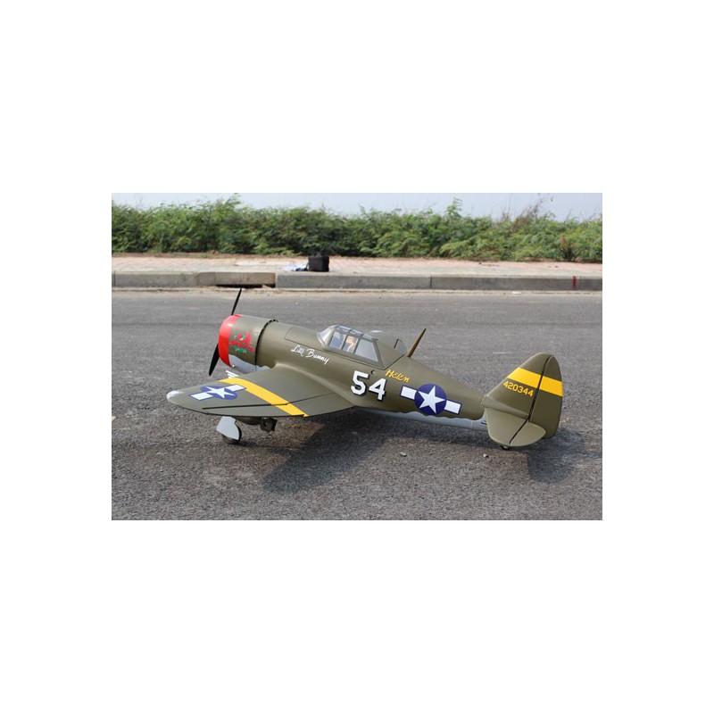 Radio-controlled thermal aircraft P-47 Little Bunny 10cc ARF | Scientific-MHD