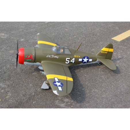 Radio-controlled thermal aircraft P-47 Little Bunny 10cc ARF | Scientific-MHD Radio-controlled thermal aircraft P-47 Little Bunny 10cc ARF | Scientific-MHD
