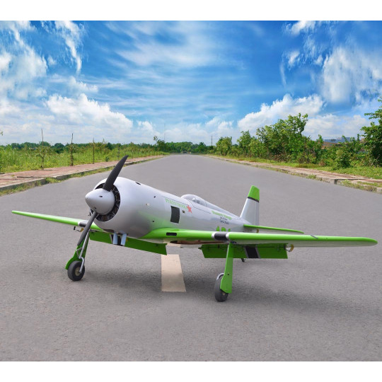 RENO Racer YAK-11 "PERESTROIKA" ARF radio controlled thermal aircraft with electric retractable landing gear RENO Racer YAK-11...