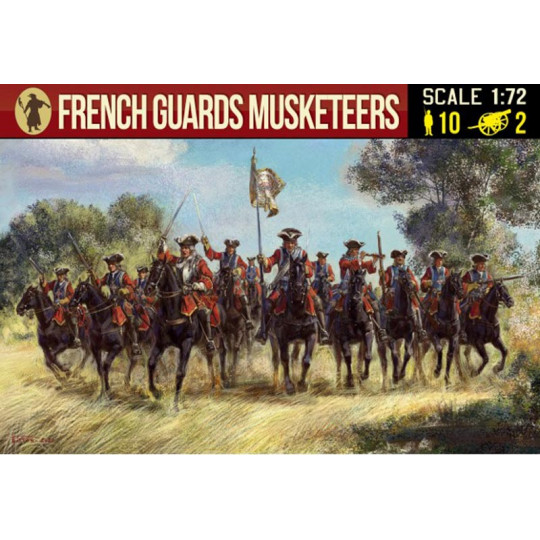 French Guards Musketeers 1:72