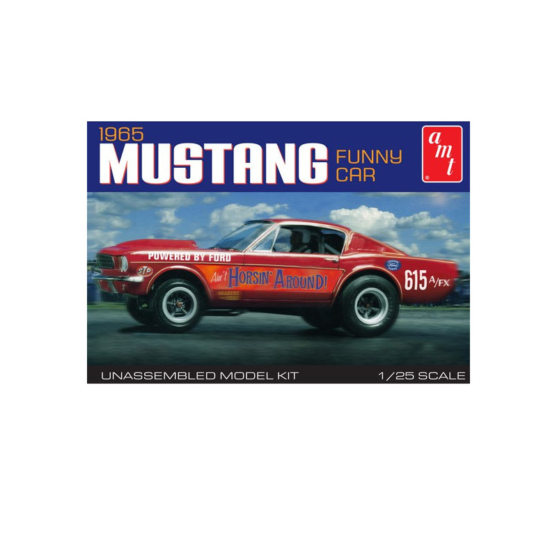 Ford Mustang Funny 1965 1/25 plastic car cover | Scientific-MHD