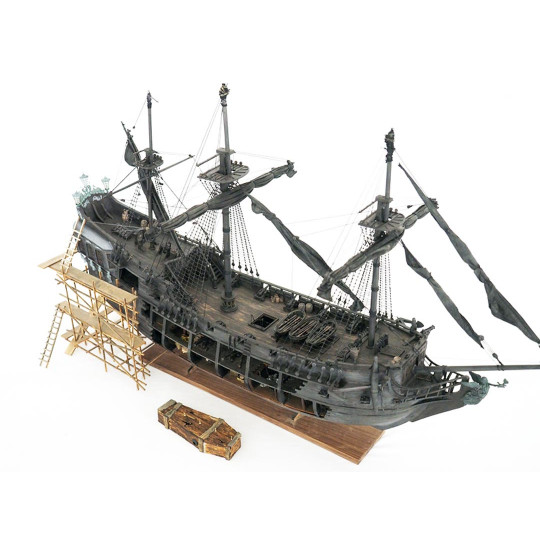 Static Black Pearl Boat All...