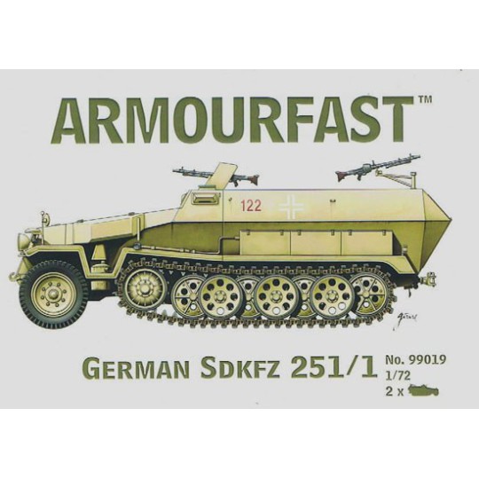 Plastic tank model German SDFKZ 251 1 Plastic tank model German SDFKZ 251 1 | Scientific-MHD