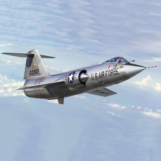 USAF F-104C "Vietnam War" plastic model aircraft 1:72 USAF F-104C "Vietnam War"...
