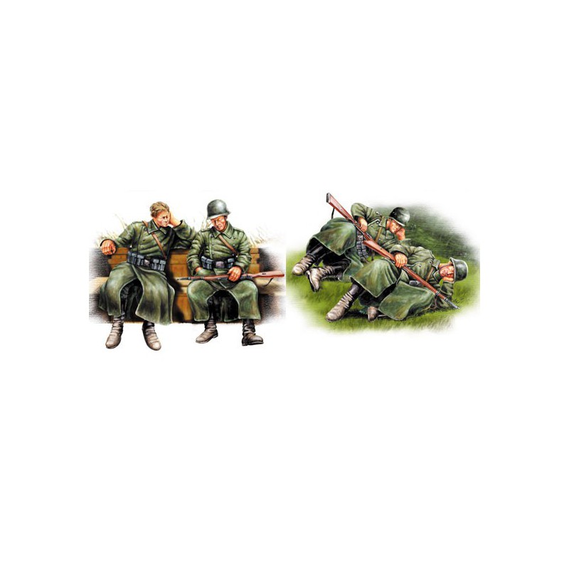 GERMAN INFANTRY-TAKANT FIGURIN AT REST 1/35 | Scientific-MHD