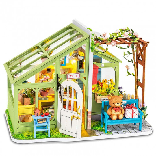 3D mechanical jigsaw puzzle for model The greenhouse in springtime 3D mechanical jigsaw puzzle...