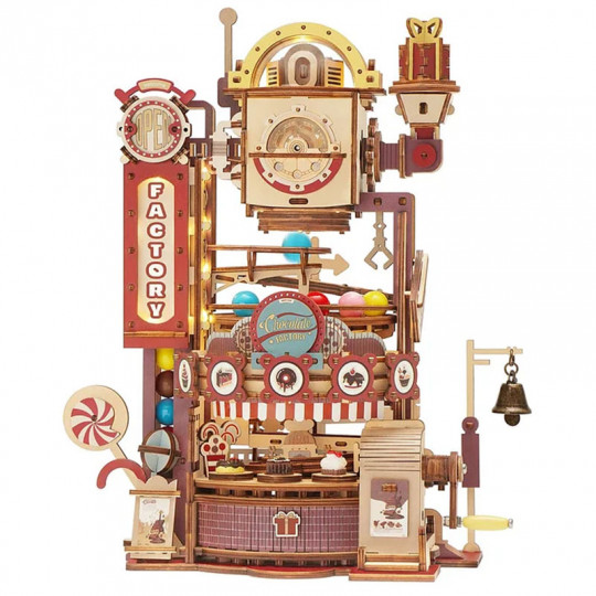 Intermediate 3D mechanical puzzle for model Chocolate factory Intermediate 3D mechanical...