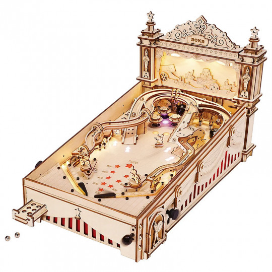 Pinball 3D mechanical puzzle Pinball 3D mechanical puzzle