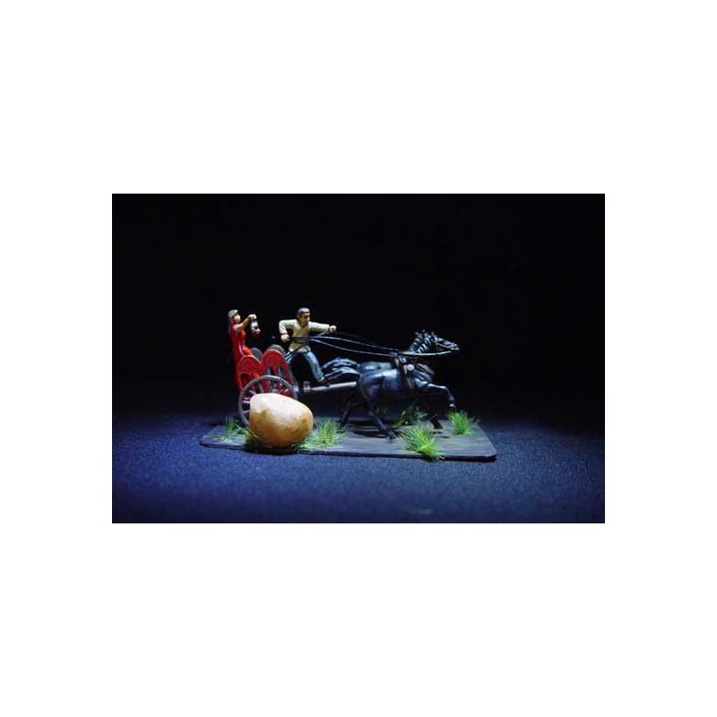 Celtic truck figurine +queen 1/72 | Scientific-MHD